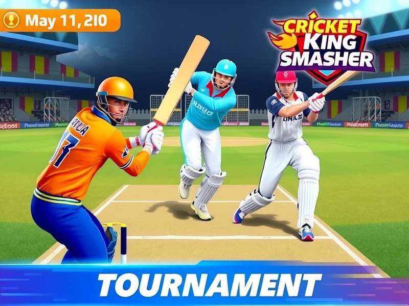 Cricket King Smasher Multiplayer Action